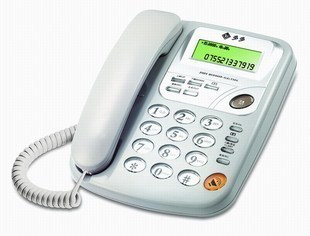 F004多功能來電顯示福多多電話機-超大鈴聲！